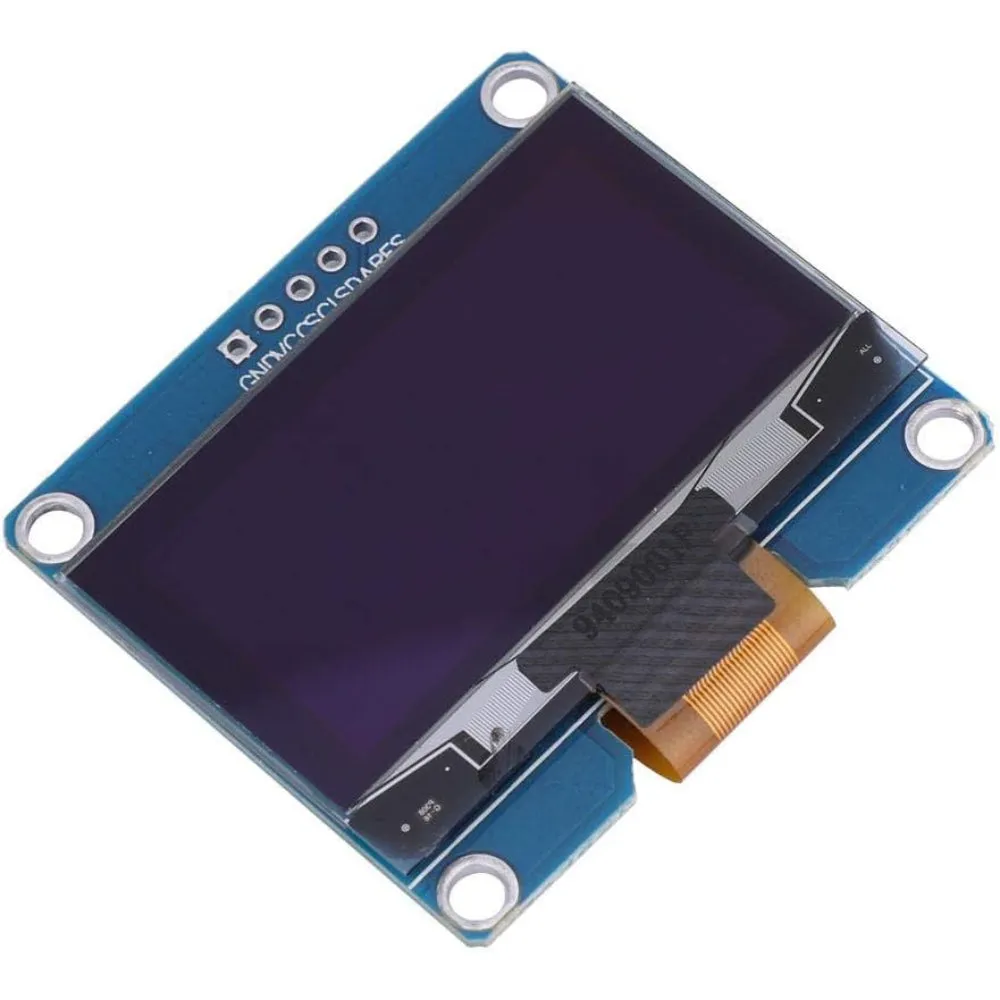 1.54in Screen 128x64 LCD Module 5Pin SSD1309 Display Module with I2C Interface Blue