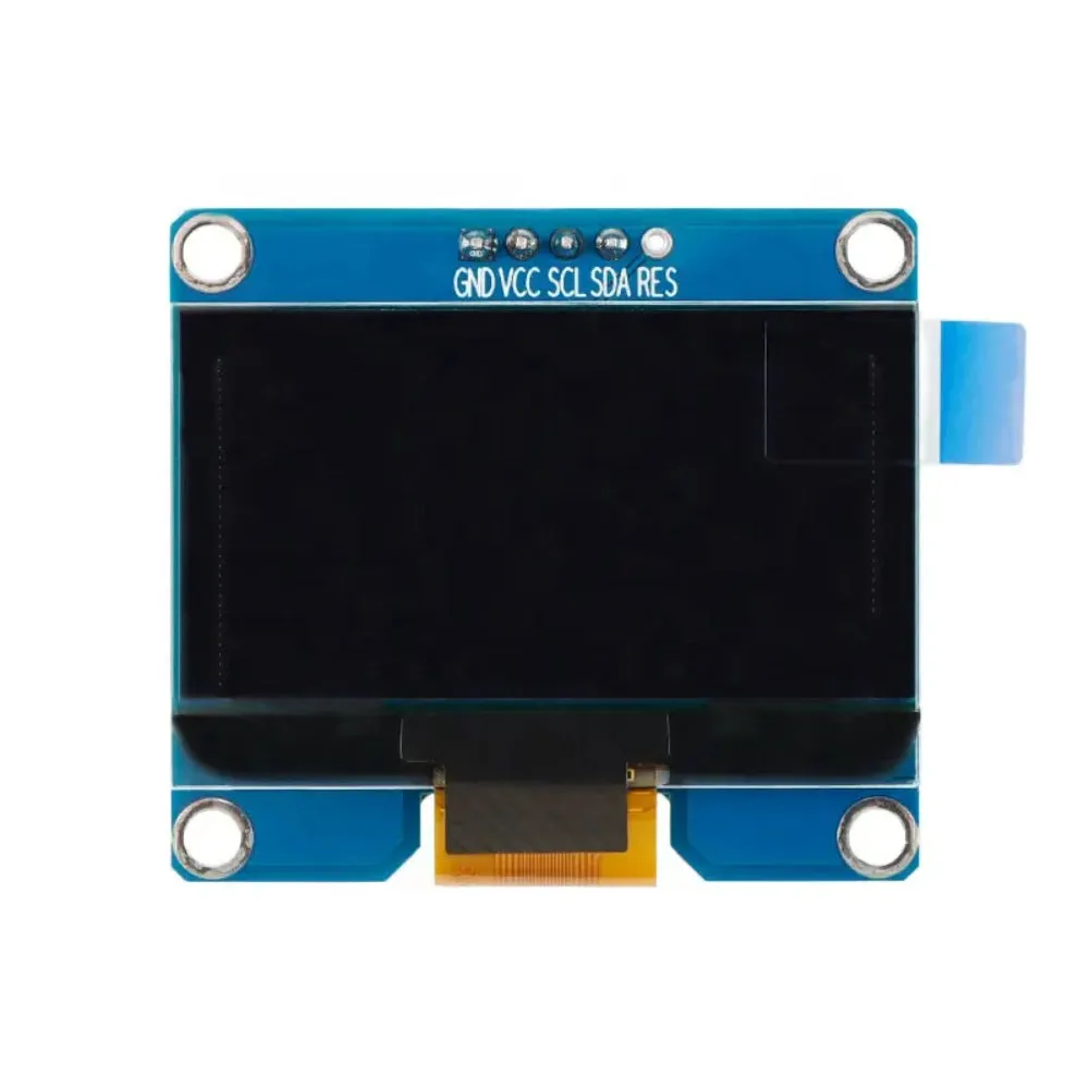 1.54in Screen 128x64 LCD Module 5Pin SSD1309 Display Module with I2C Interface Blue