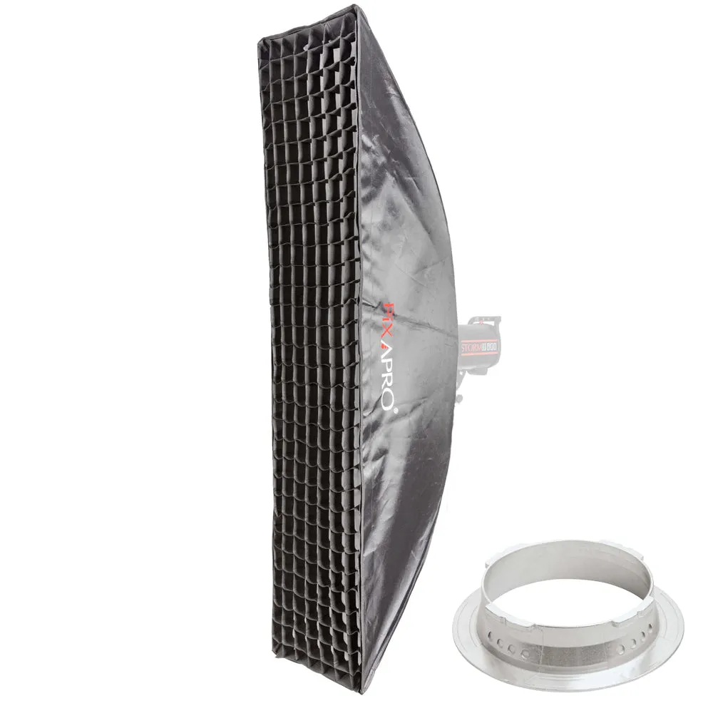 35x160cm Dual-Layer Recessed Strip Softbox & 5cm Grid