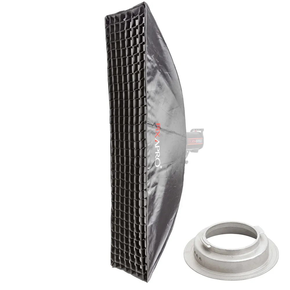 35x160cm Dual-Layer Recessed Strip Softbox & 5cm Grid