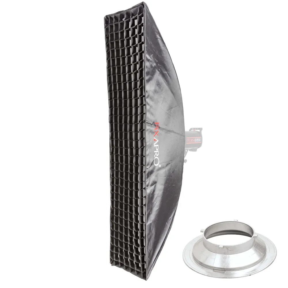 35x160cm Dual-Layer Recessed Strip Softbox & 5cm Grid