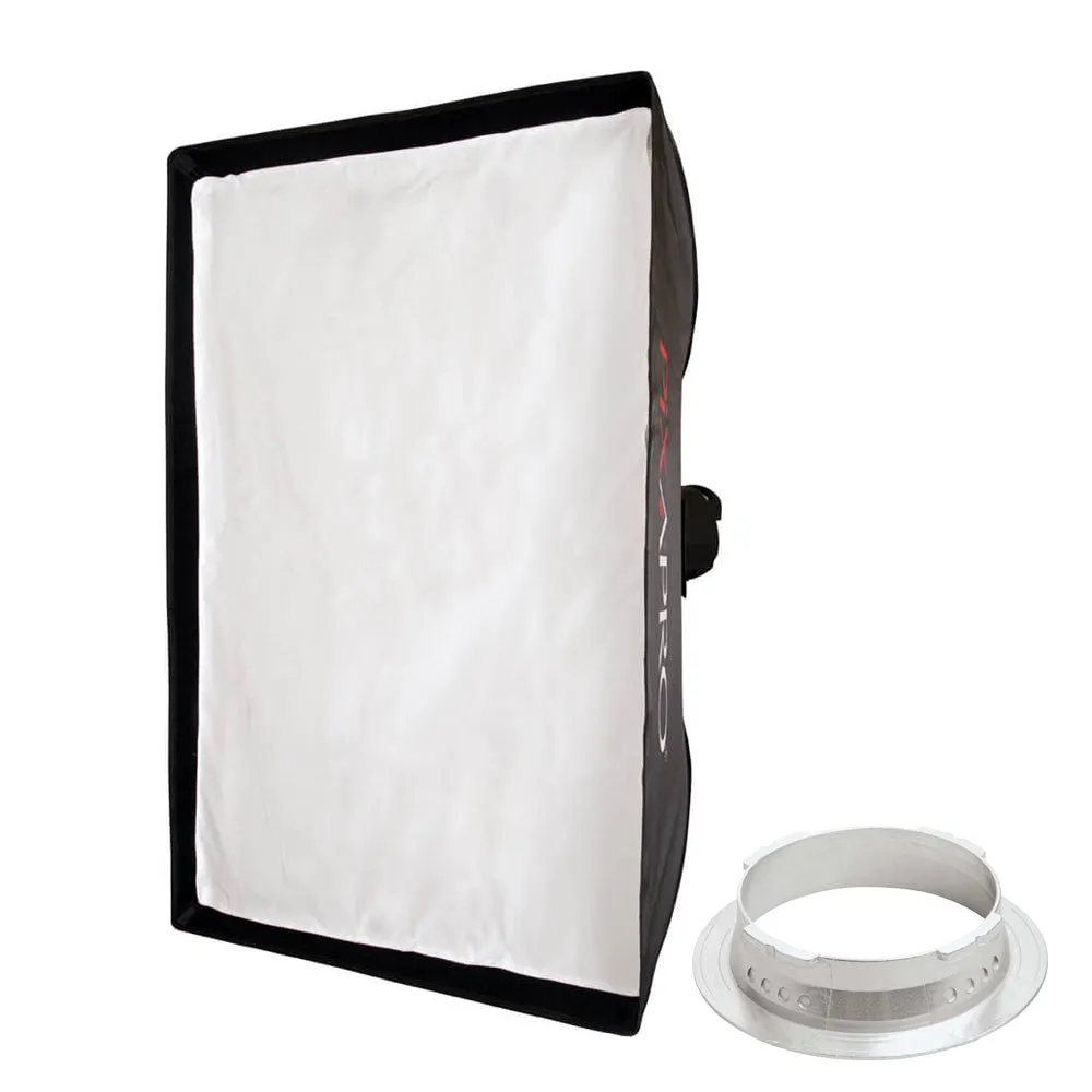 80x120cm (31.4"x47.2") Versatile Rectangular Softbox (No Honeycomb Grid)