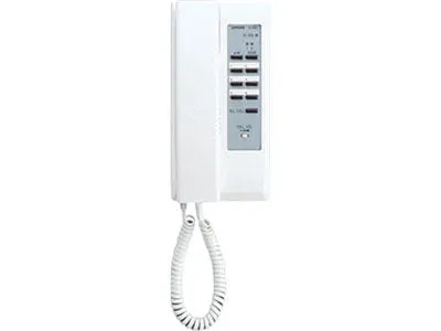 Aiphone IE-8MD Selective Call Main Handset for 2 Doors, Up To 6 Rooms