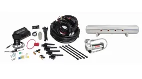 Air Lift Performance 3H Air Management (3/8" Air Line, 5 Gallon Lightweight Raw Aluminum Tank, VIAIR 444C Compressor)