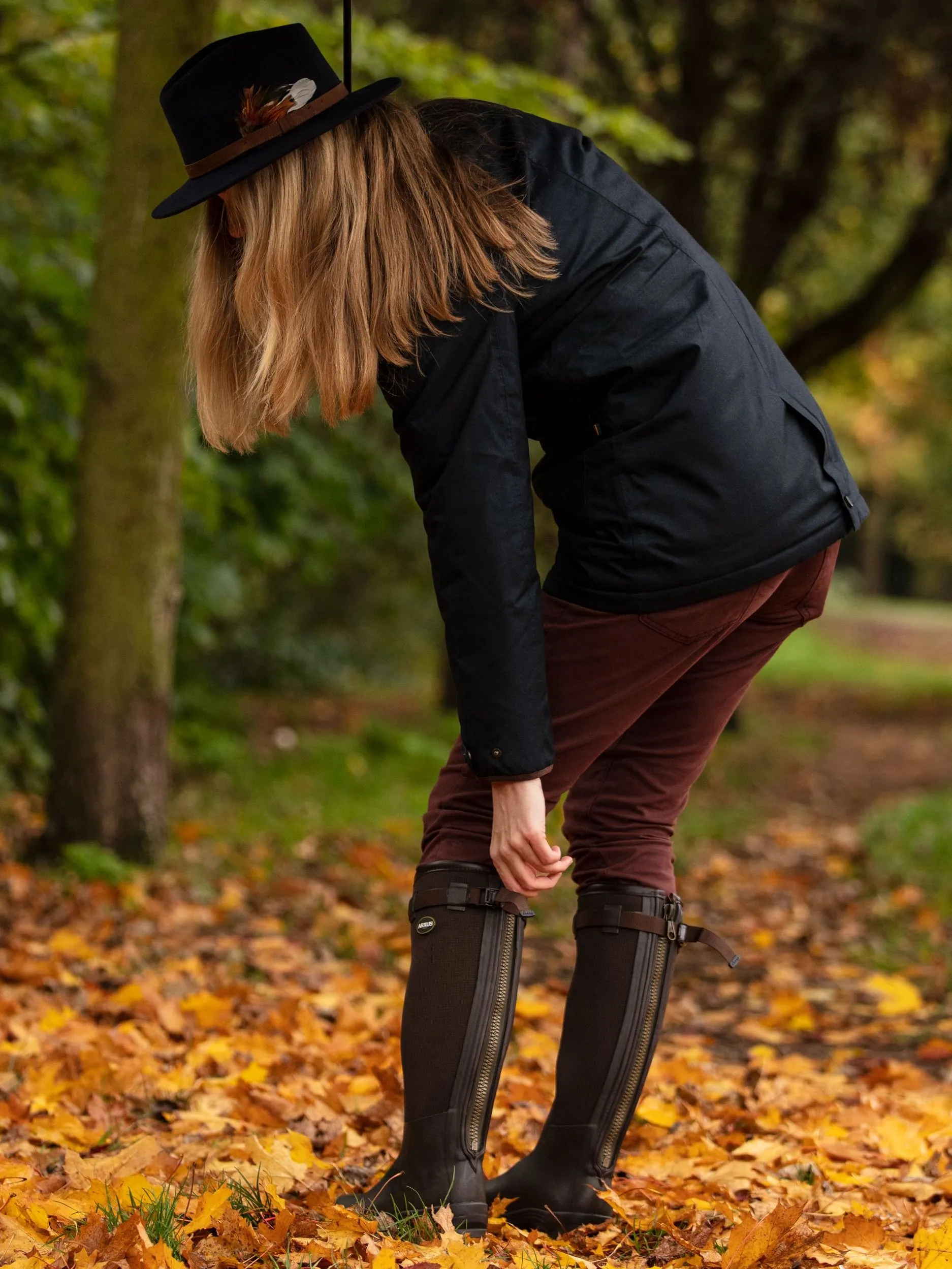 Arxus Primo Country Zip Boot In Olive