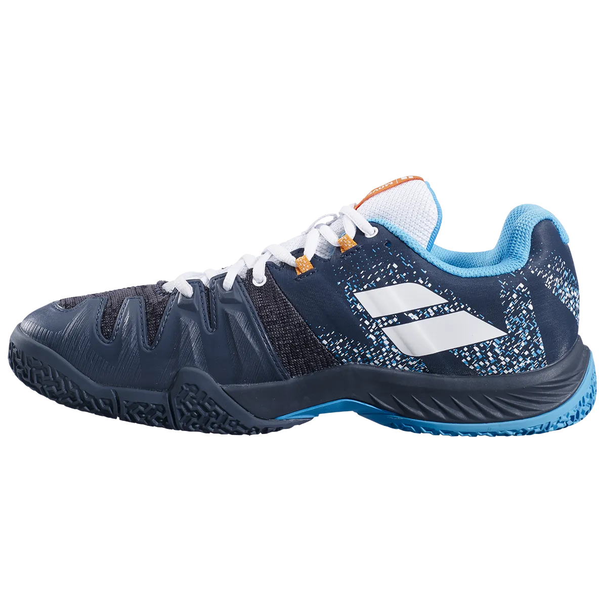 Babolat Men's Movea Padel Shoe Grey Scuba Blue