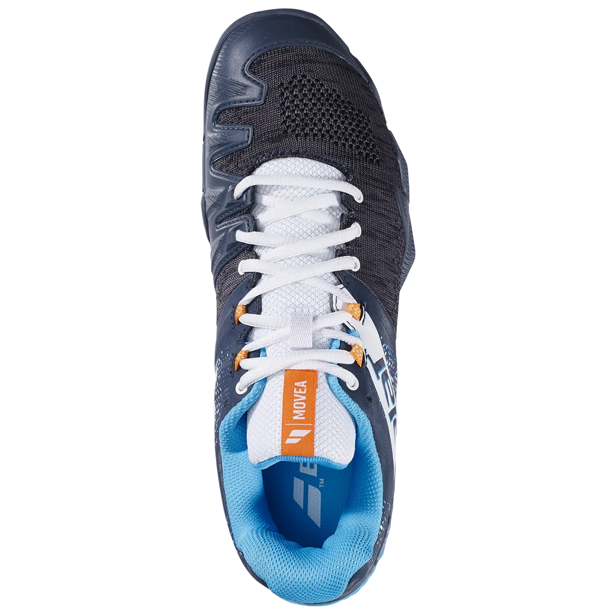 Babolat Men's Movea Padel Shoe Grey Scuba Blue