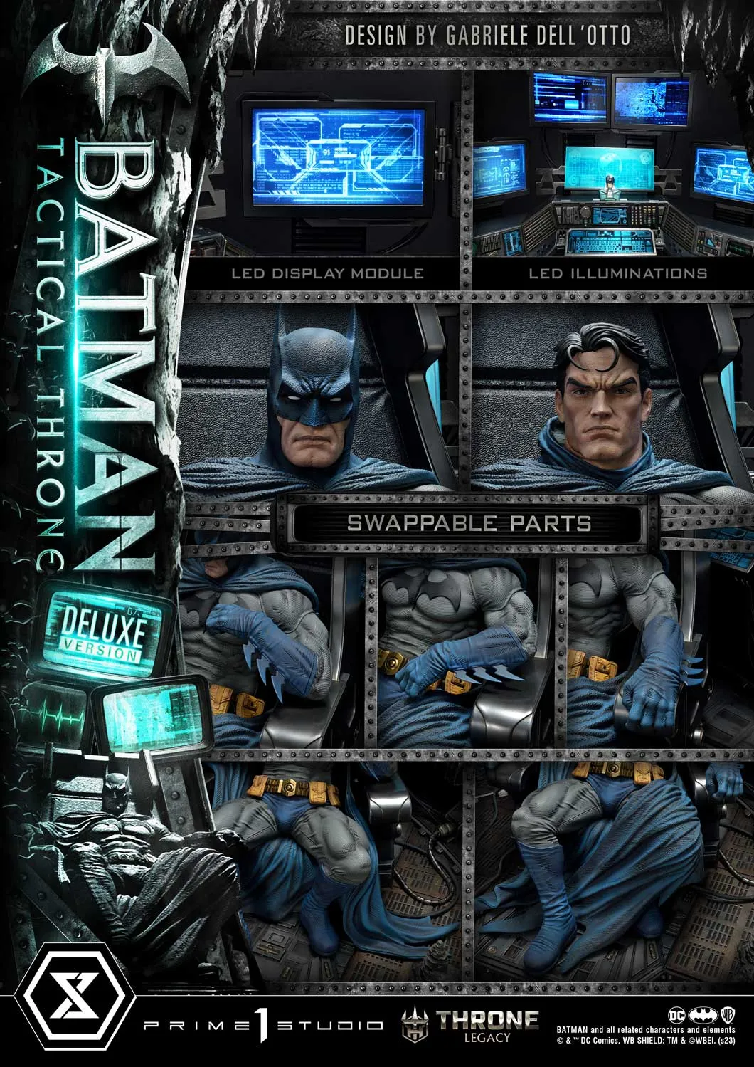 Batman Tactical Throne Deluxe Bonus Version