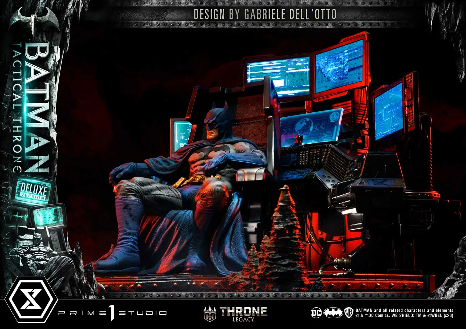 Batman Tactical Throne Deluxe Bonus Version