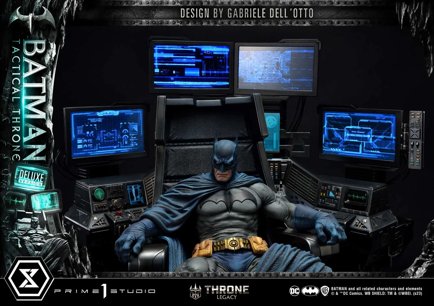 Batman Tactical Throne Deluxe Bonus Version