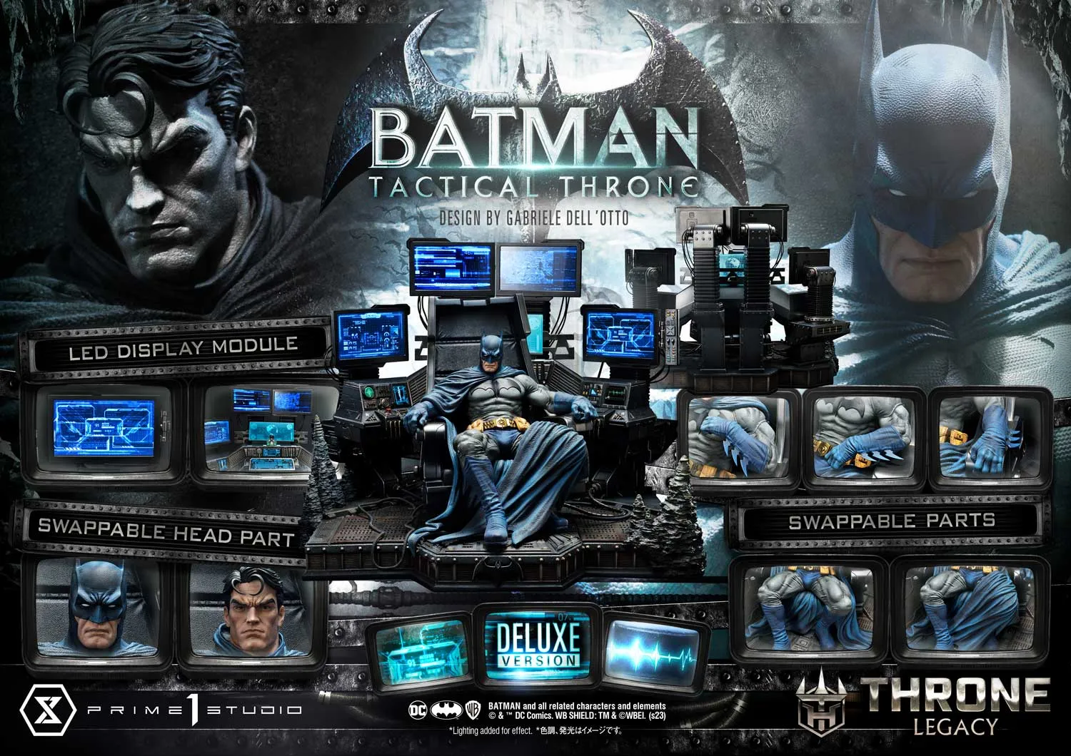 Batman Tactical Throne Deluxe Bonus Version