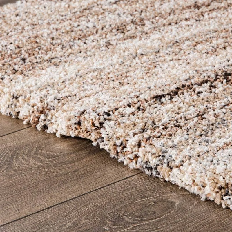 Berber Style Beige & Brown Runner