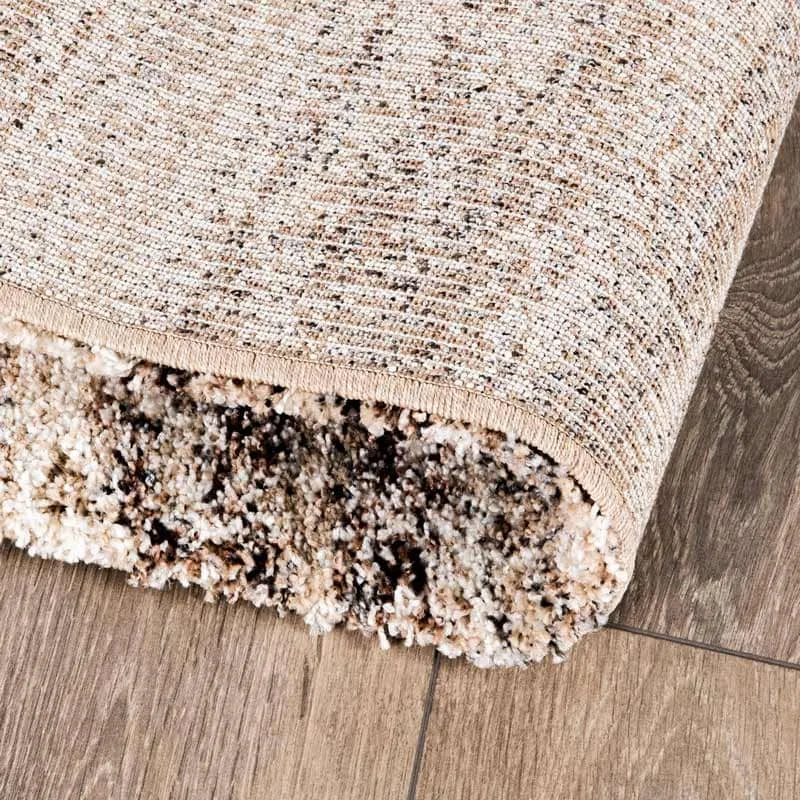 Berber Style Beige & Brown Runner