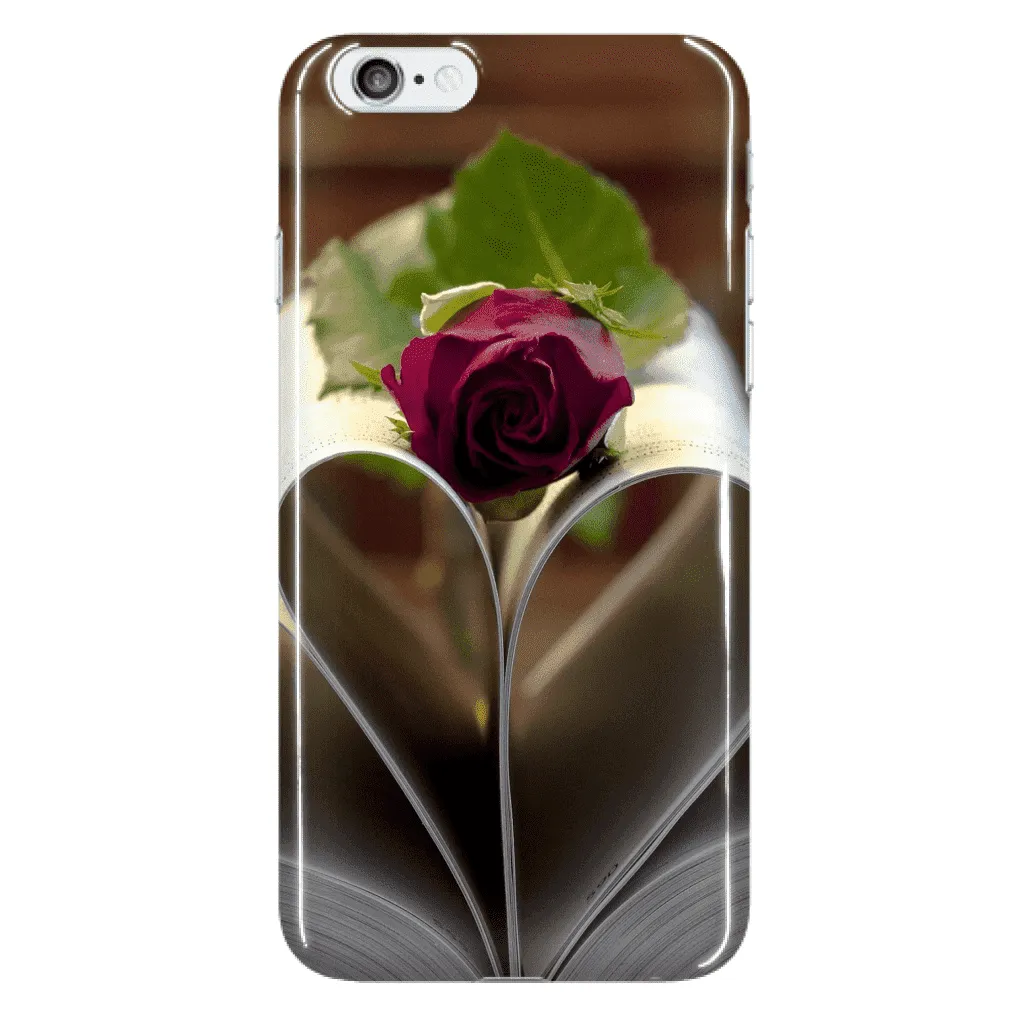 Book & Flower Love Phone Cases