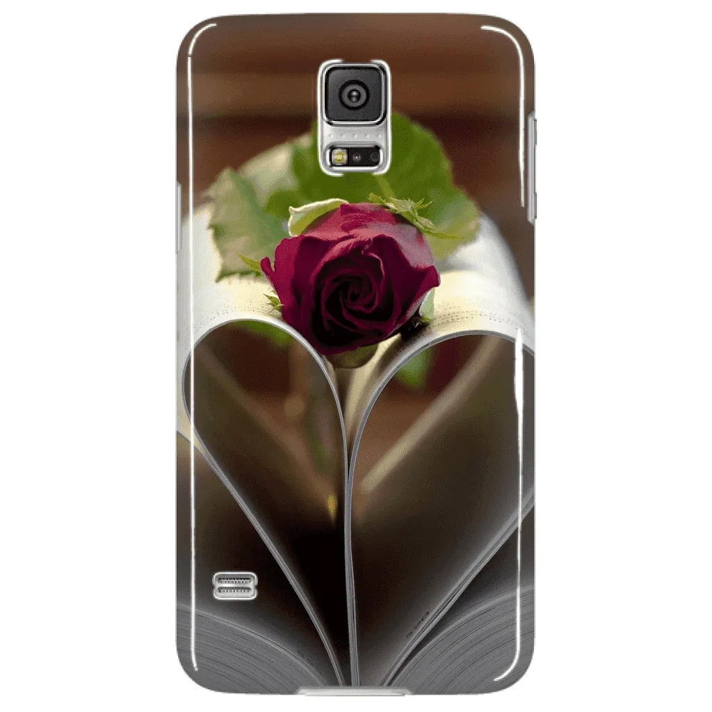 Book & Flower Love Phone Cases