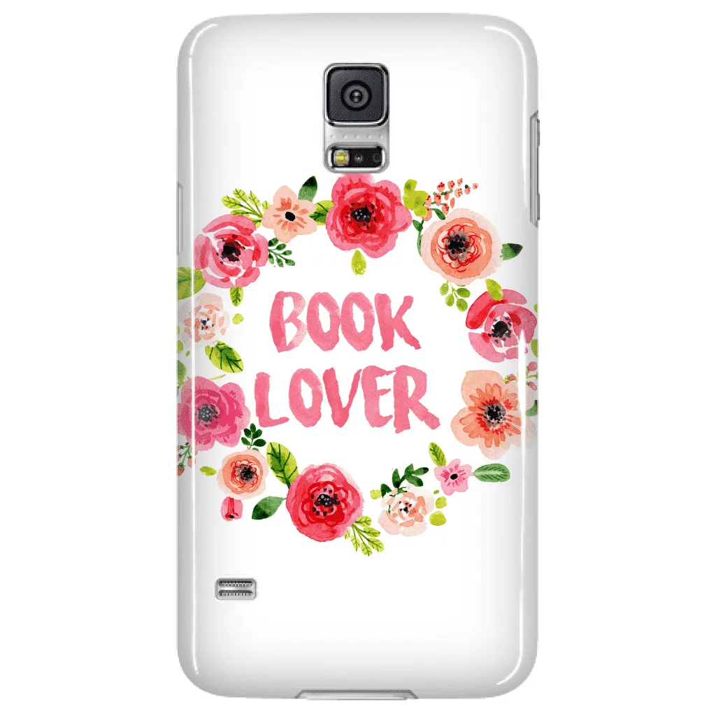 Book Lover Floral Phone Case