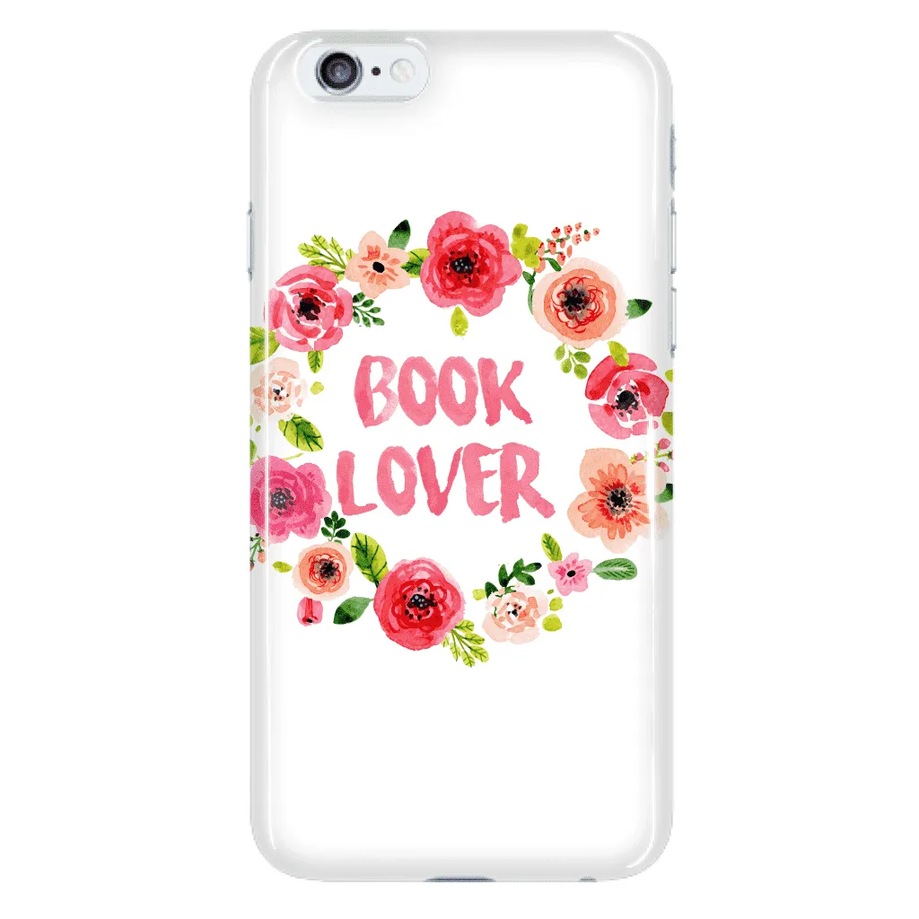 Book Lover Floral Phone Case