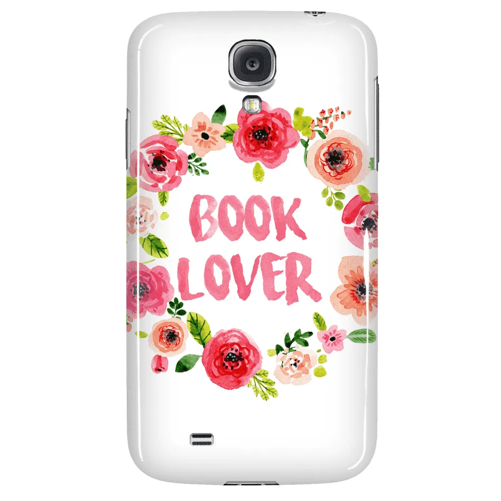 Book Lover Floral Phone Case