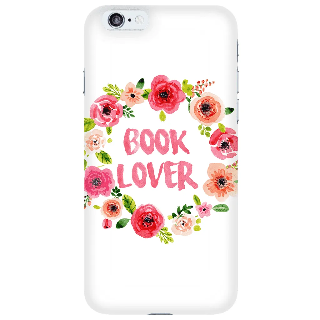 Book Lover Floral Phone Case