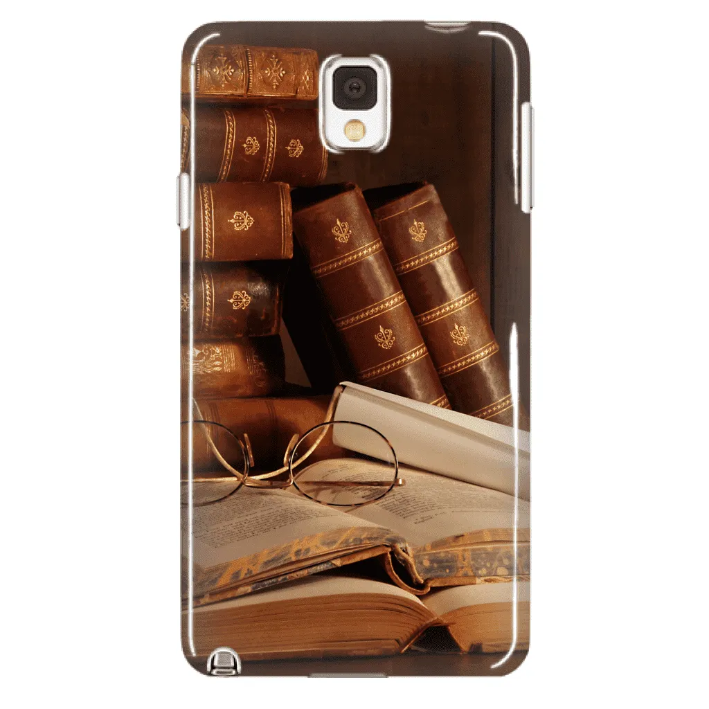 Books & Glasses Phone Cases