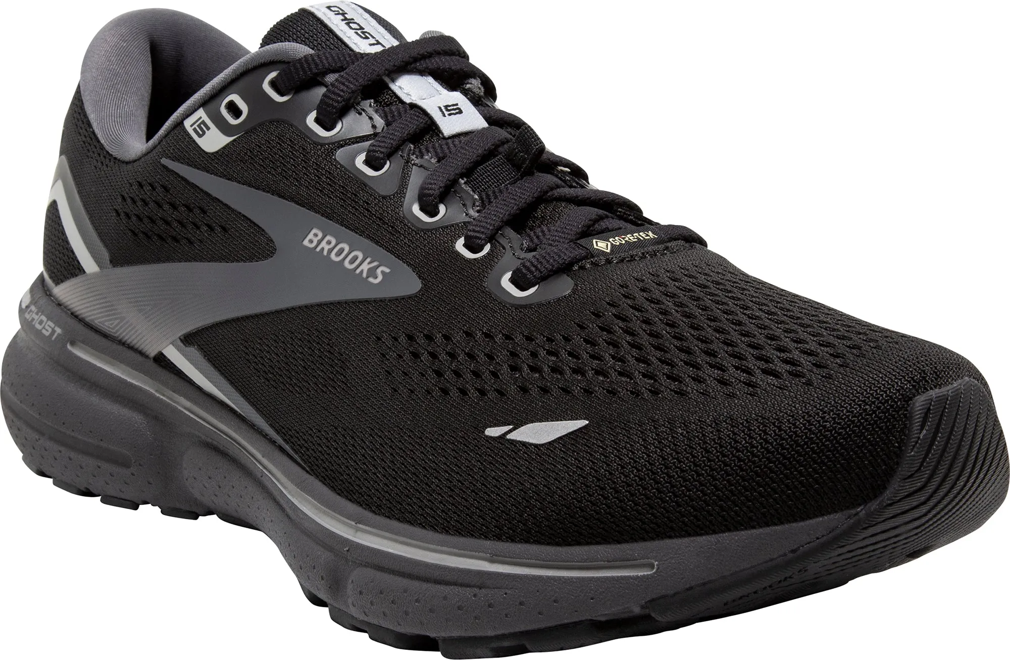 Brooks Ghost 15 GORE-TEX Womens Running Shoes - Black