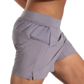 Brooks | Sherpa 5" 2-in-1 Short | Men's | Frosted Lead