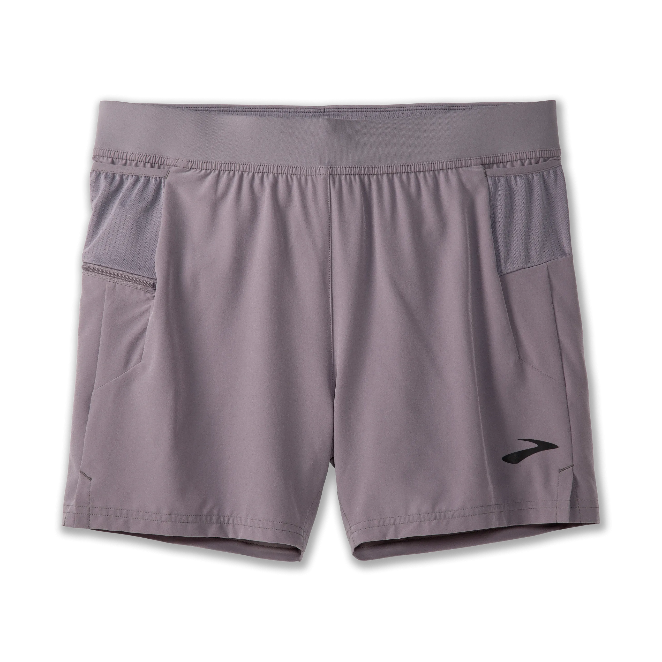 Brooks | Sherpa 5" 2-in-1 Short | Men's | Frosted Lead