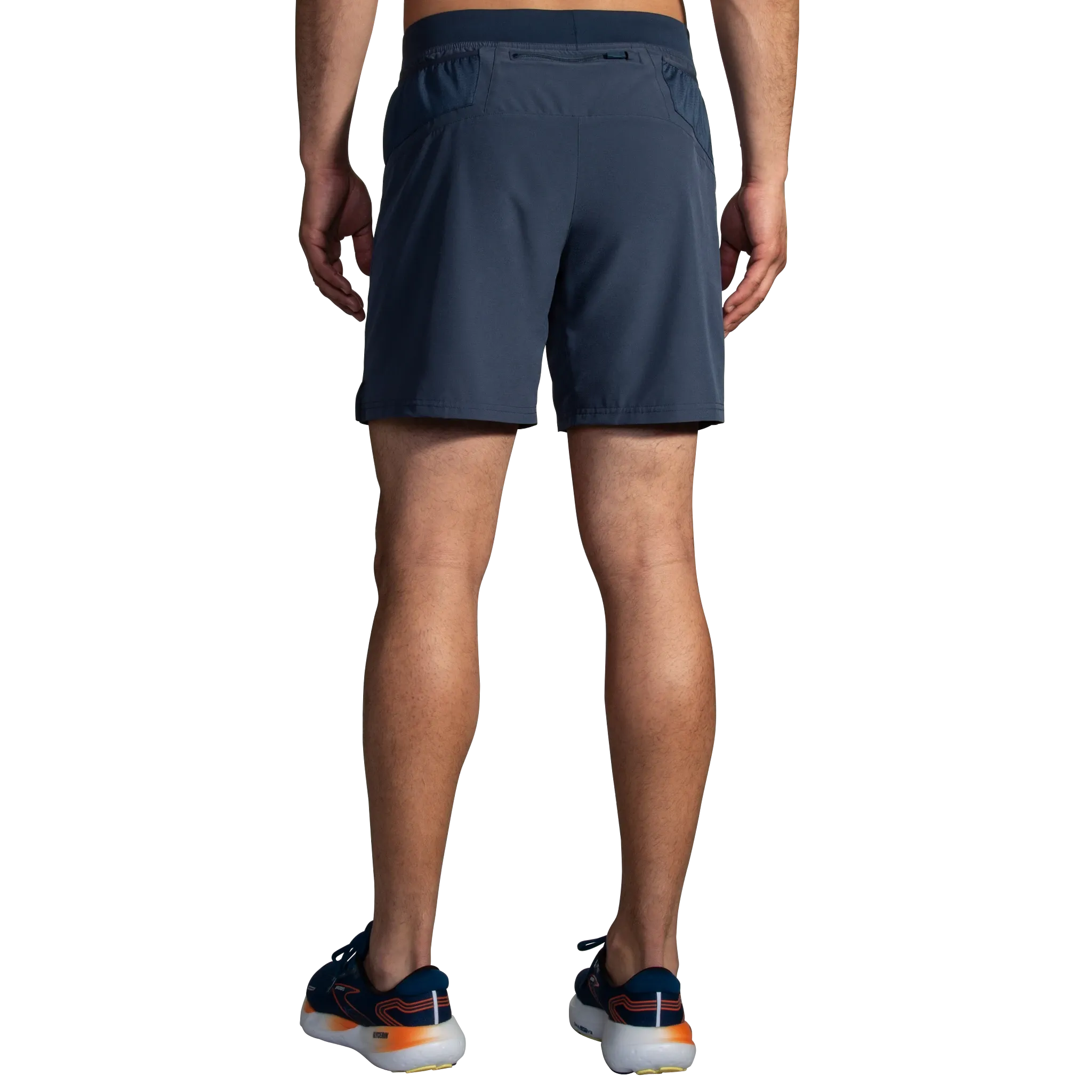 Brooks | Sherpa 7" 2-in-1 Short | Men's | Blue Slate