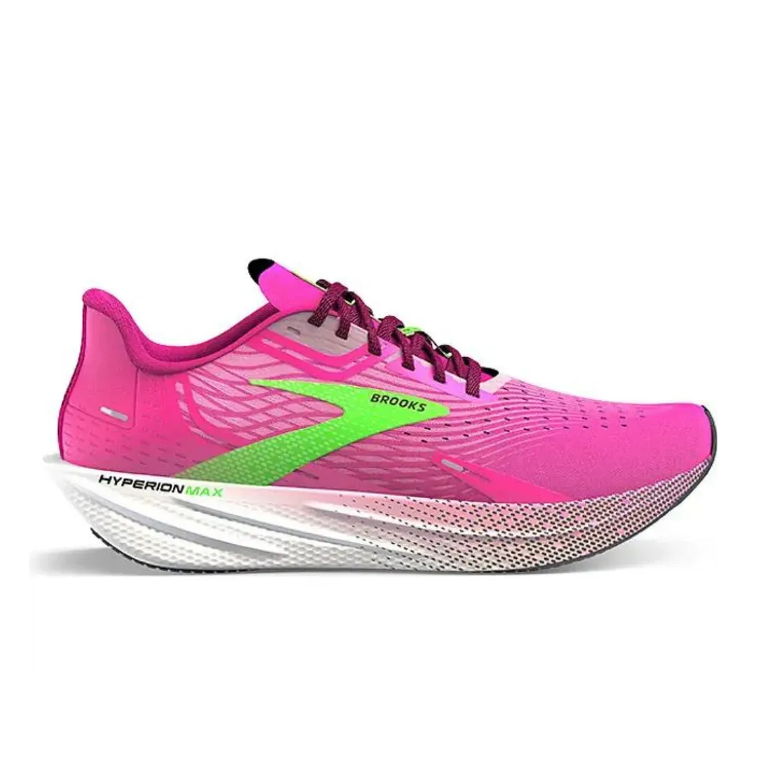 Brooks Women's Hyperion Max - Pink Glo/Green/Black