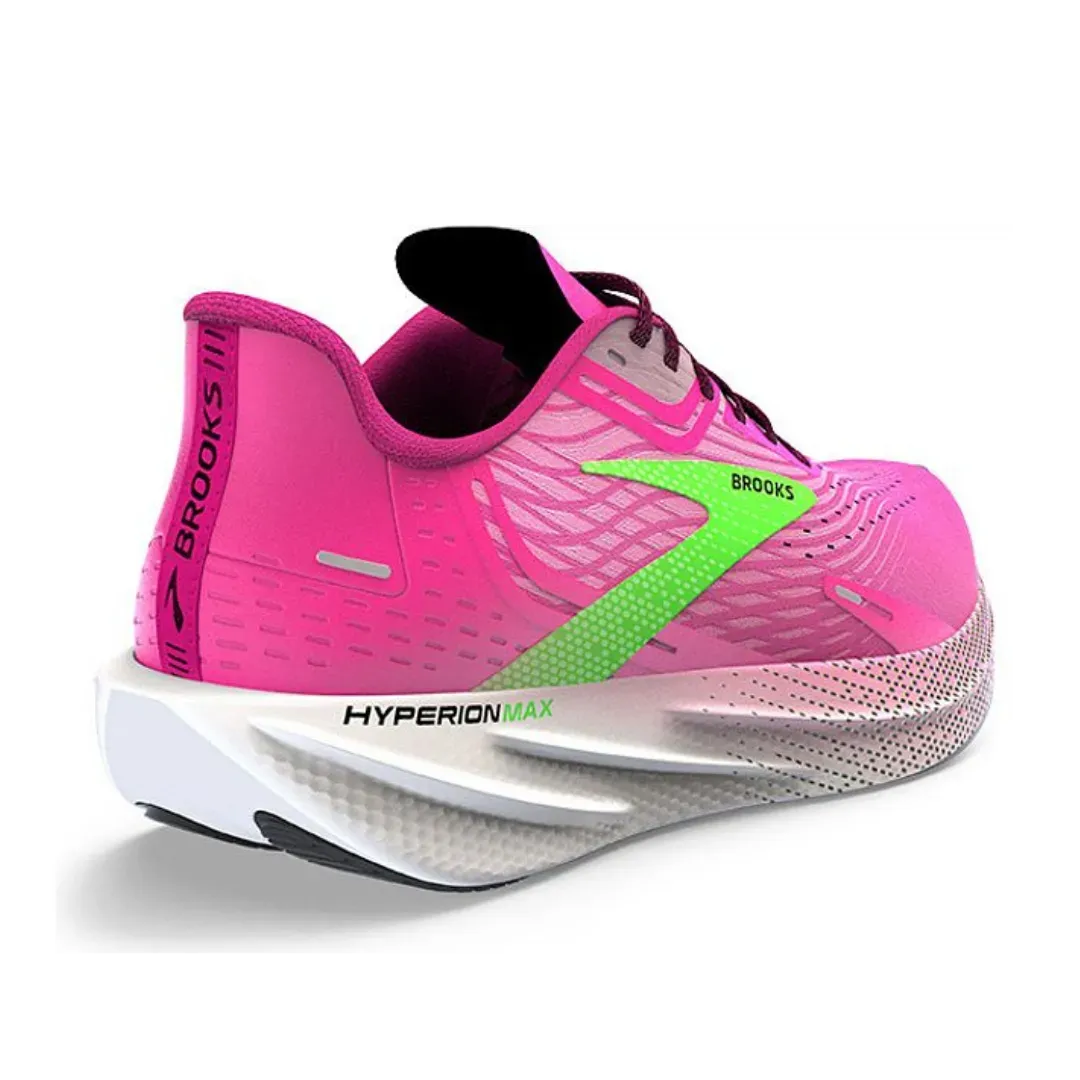 Brooks Women's Hyperion Max - Pink Glo/Green/Black