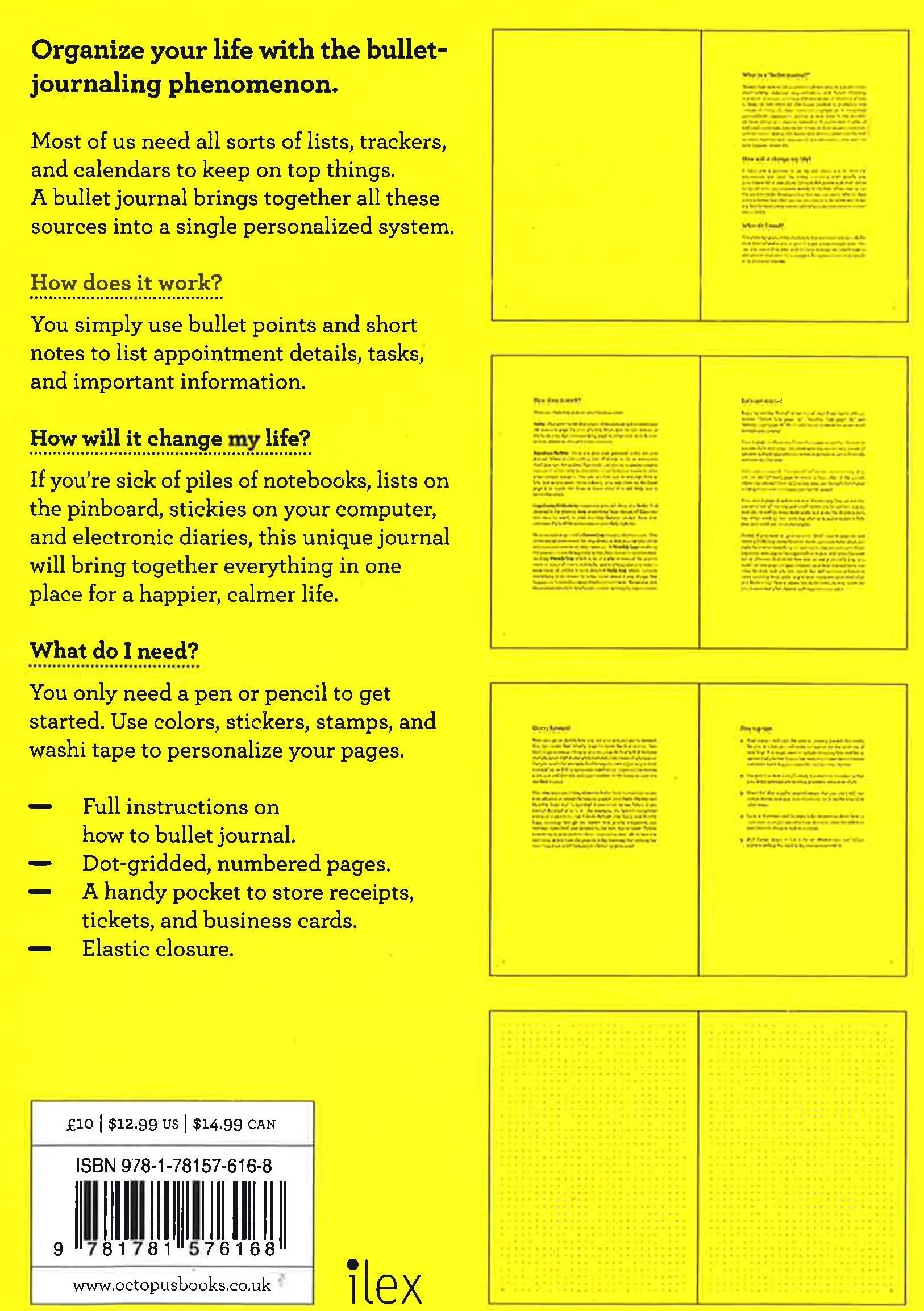 Bullet Grid Journal Abstract