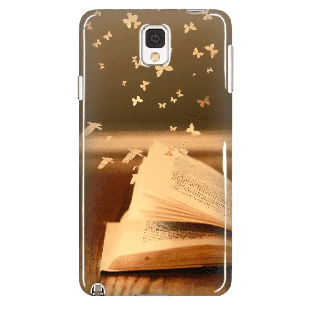 butterflies & books Phone Cases