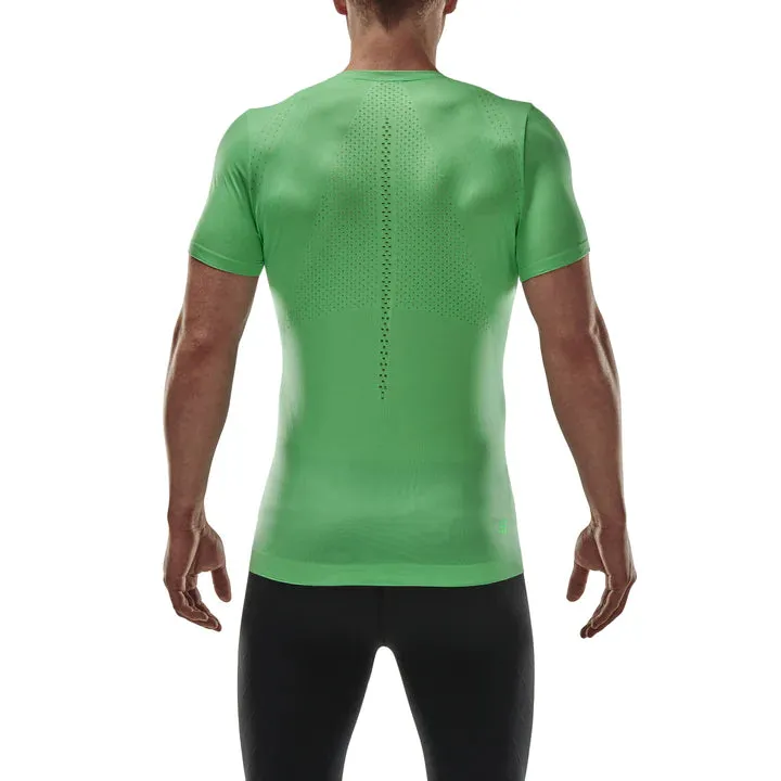 CEP | Run Ultralight Short Sleeve Shirt | Men's | Green