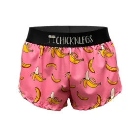 ChicknLegs Women's Bananas Split Shorts 1.5"