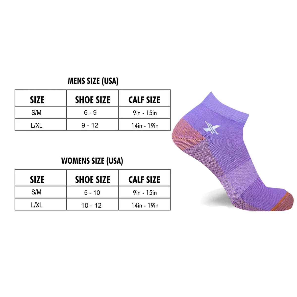 Copper-Infused Ankle Socks (3-Pairs)