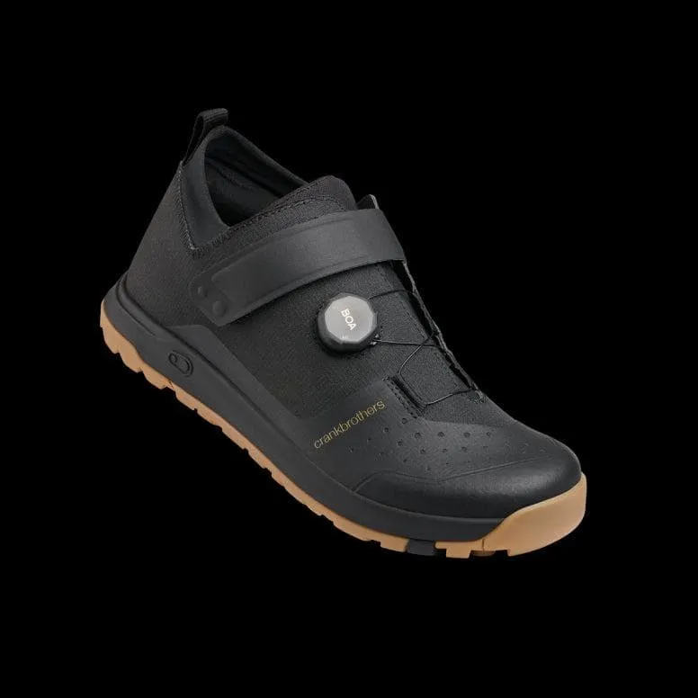 Crankbrothers Stamp Trail Boa Shoes - Black/Gold - 5.5