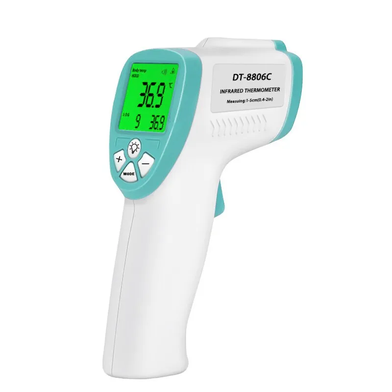 Digital Infrared Forehead Thermometer LCD Display