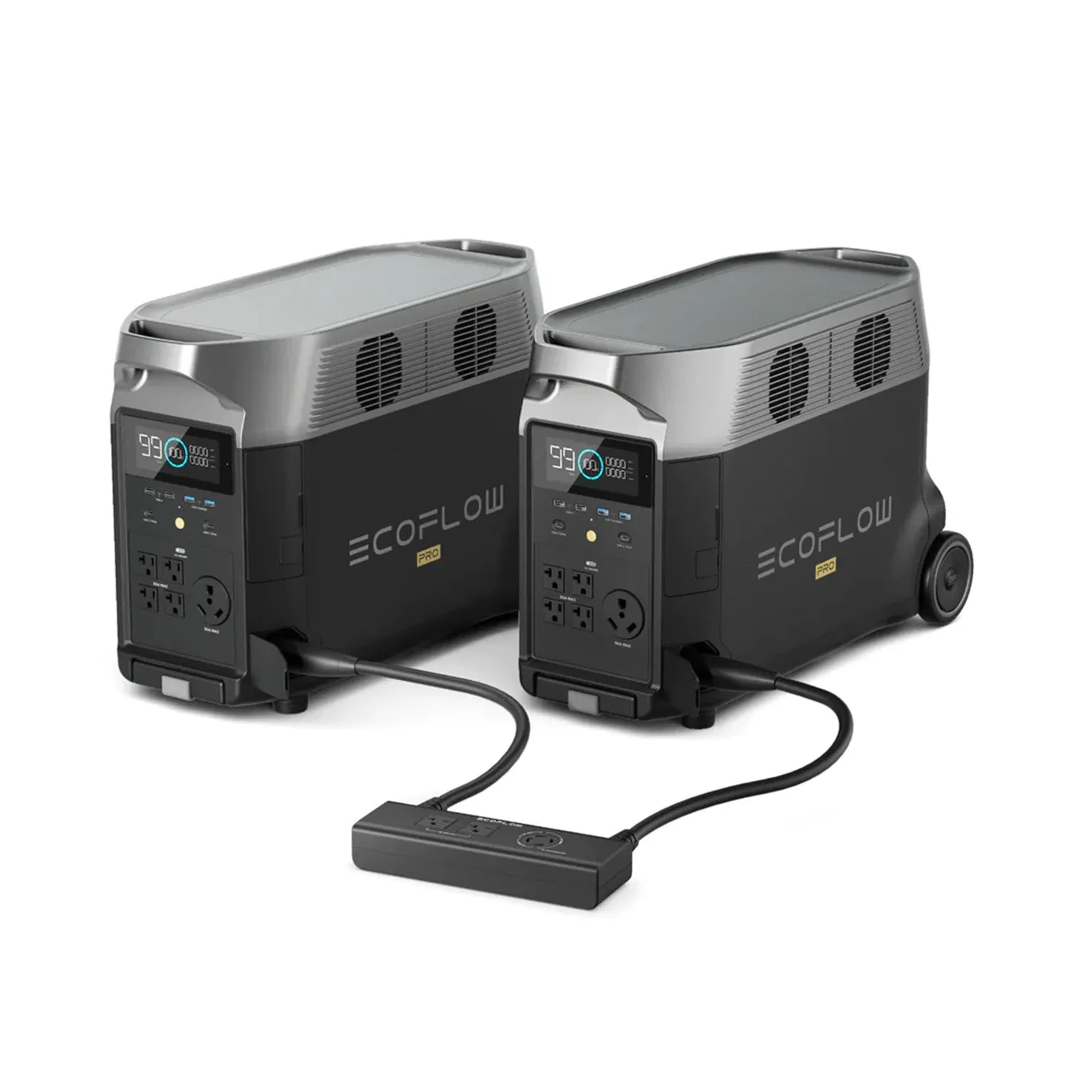 EcoFlow DELTA Pro x 2   Double Voltage Hub