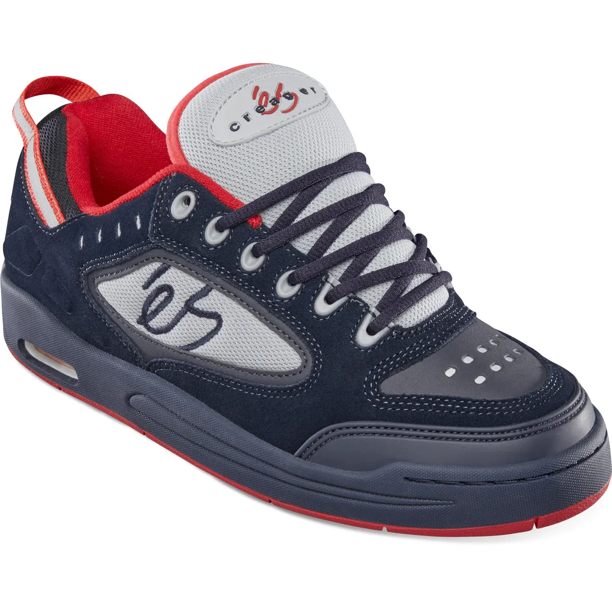 Es - Creager Shoes Navy/Grey/Red