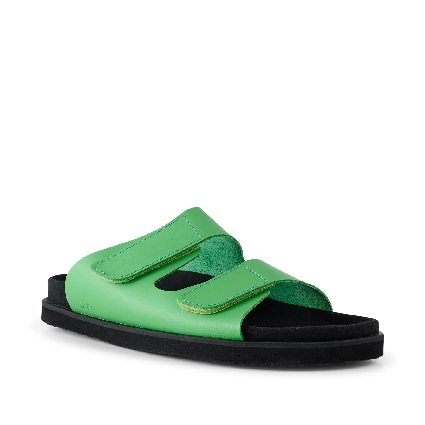 Fern sandal leather - GREEN