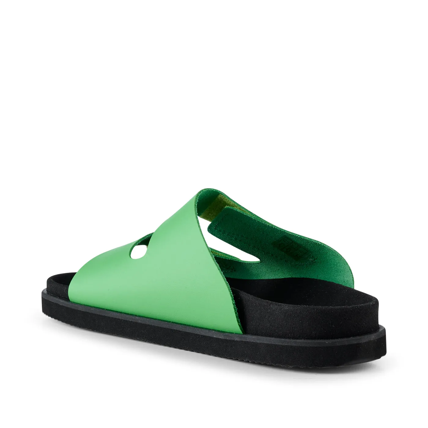 Fern sandal leather - GREEN