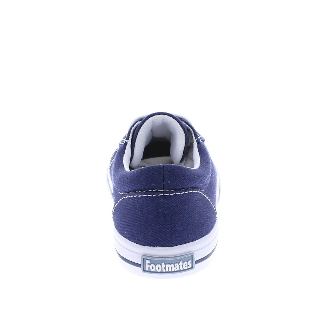 Footmates Taylor Navy Lace Up