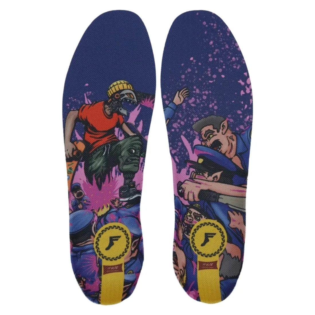 Footprint Kingfoam Elite High Pro Jaws Mallgrab Man Insoles - Purple