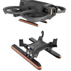 For DJI Avata 2 STARTRC Quick Release Folding Landing Gear Training Rack (Orange)