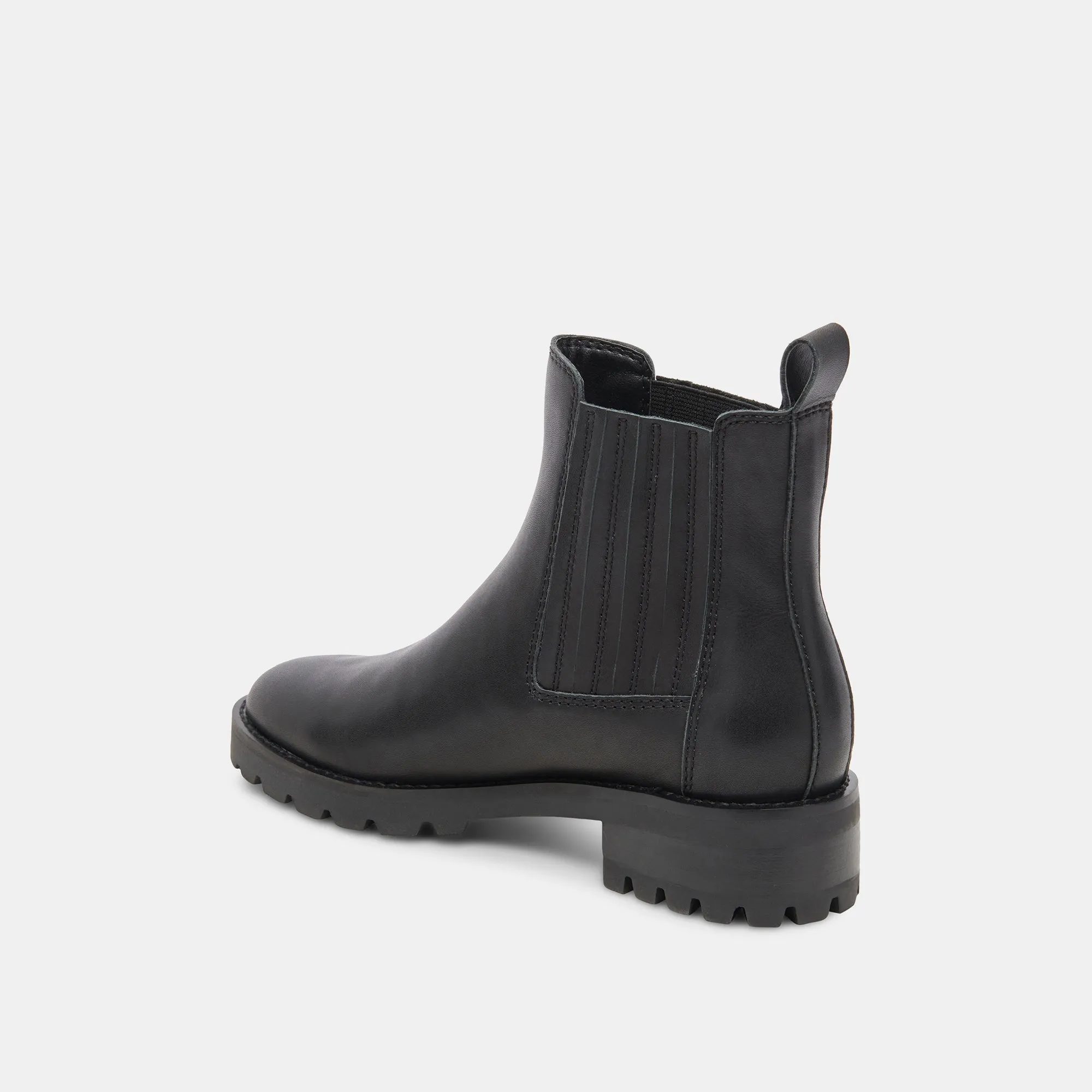 FRAYA H2O BOOTIES BLACK LEATHER