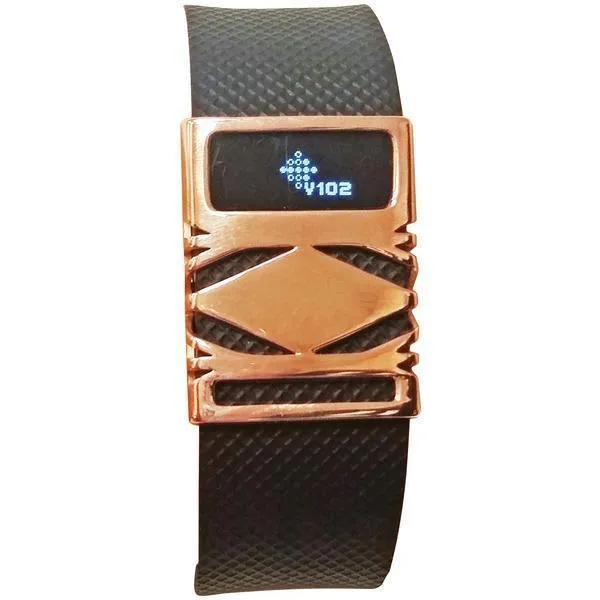 Funktional Wearables GEOCOVER-ROSE Geo Cover for Fitbit Charge-Charge HR (Rose Gold)