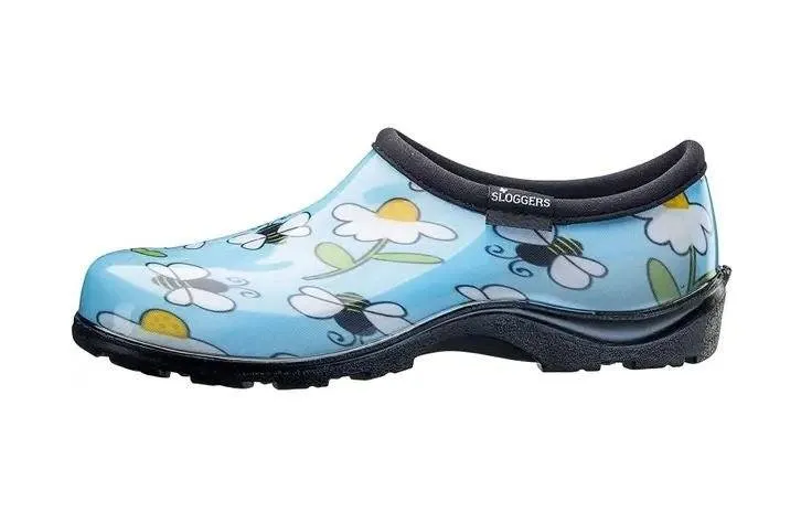 Garden Clog Shoes - Honey Bee Blue