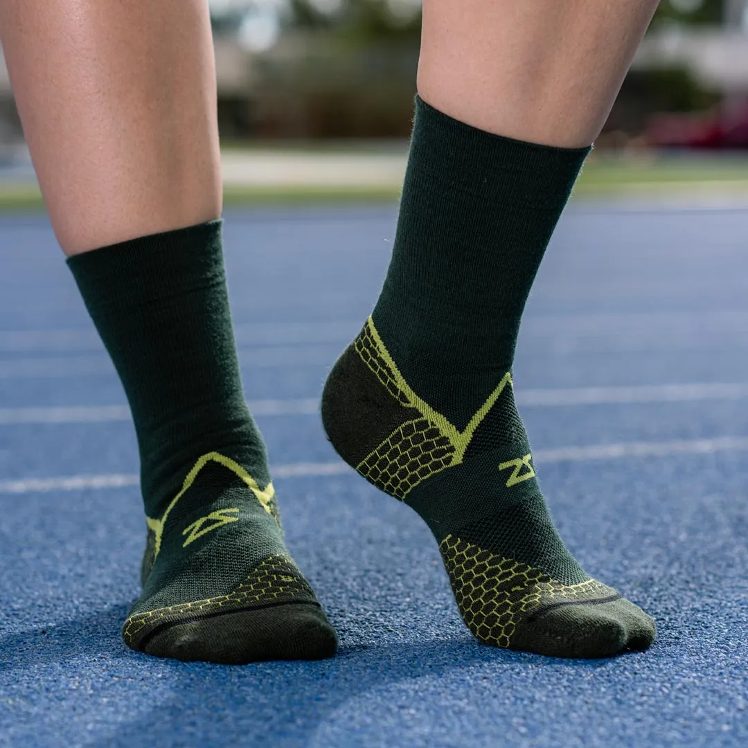 Grit 2.0 Running Socks (Mini Crew)