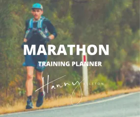 Hanny Allston: Marathon Training Plan