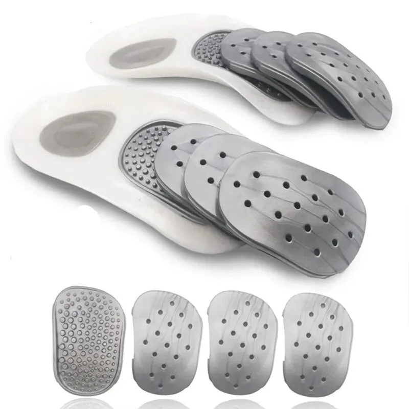 Hard Orthotics for Flat Feet Arch Support Orthopedic Cushions - Plantar Fasciitis Insoles